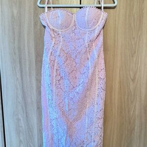 Petal & Pup Pink Lace Chemise